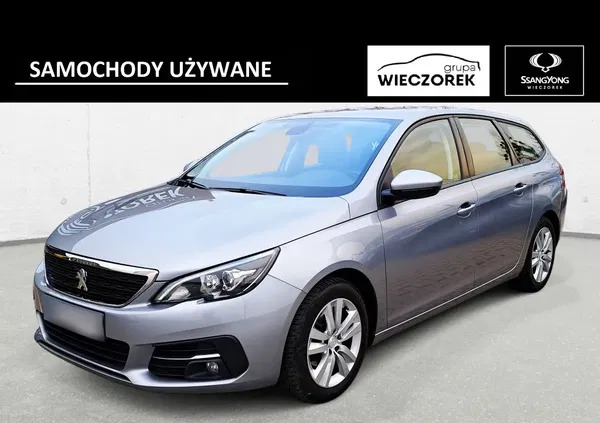 śląskie Peugeot 308 cena 59999 przebieg: 85000, rok produkcji 2020 z Czaplinek